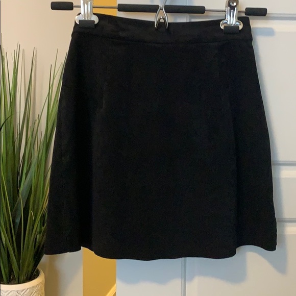 Wilfred Free Black Suede Skirt - Picture 2 of 2